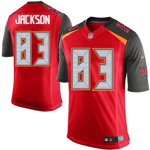 Men's Limited Vincent Jackson Nike Jersey Red Home - #83 NFL Tampa Bay Buccaneers